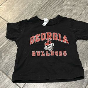 Georgia Bulldogs college tshirt size 2T